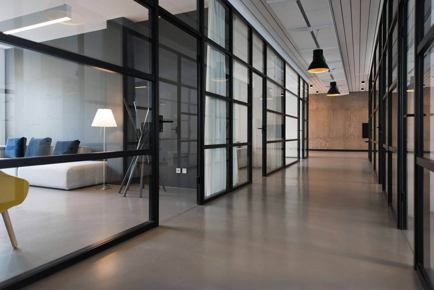 Open-plan office